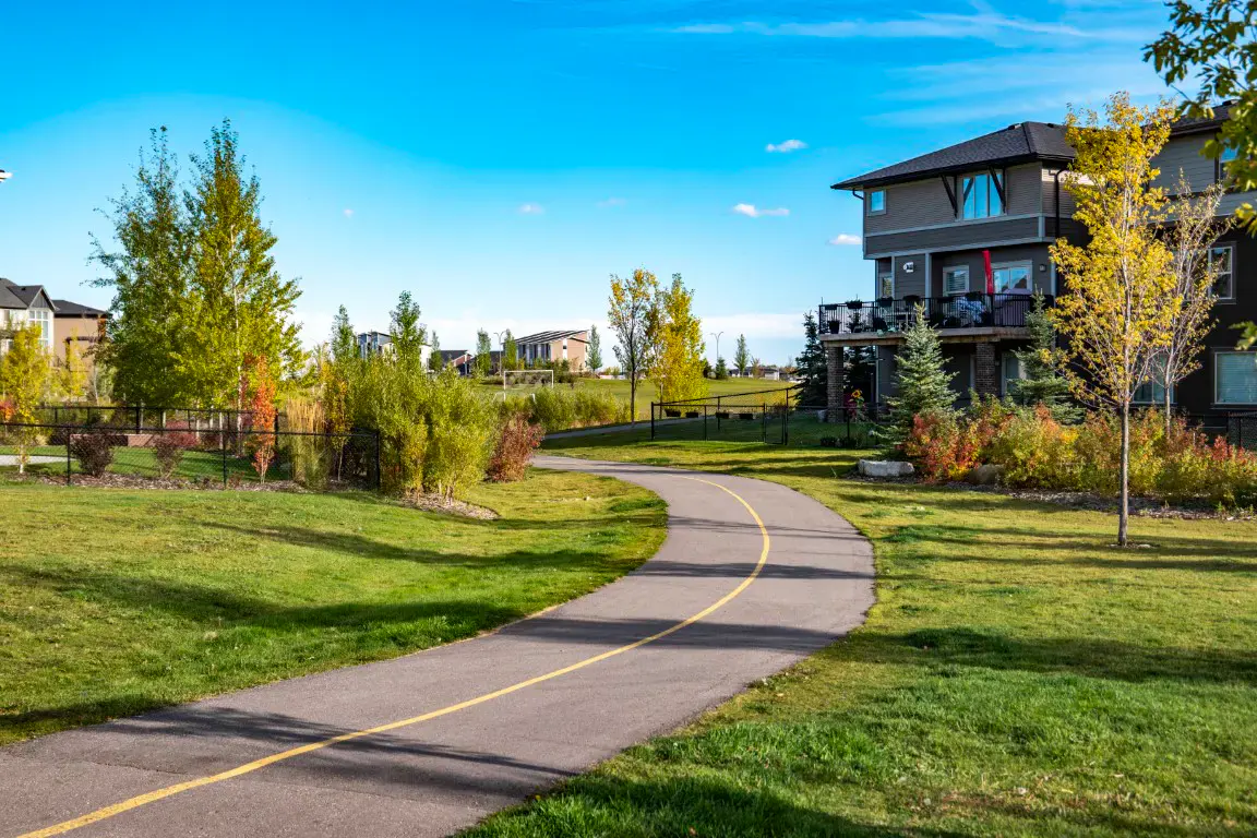 Walden community in Calgary